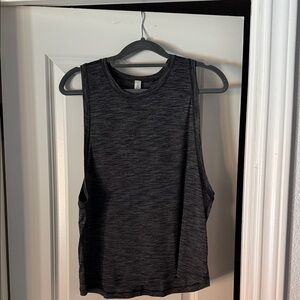 Lululemon Women's Sleeveless Top Dark Grey Size 4
